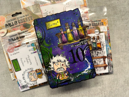 TP-958 - A7 Stamp Set - Albert Einstein