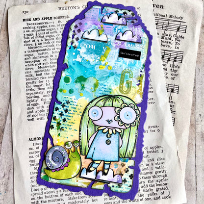 EP-57 - Ephemera Die-Cuts - Snails & Shrooms