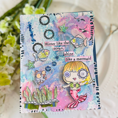 TP-1280 - A7 Stamp Set - Emily's Splash