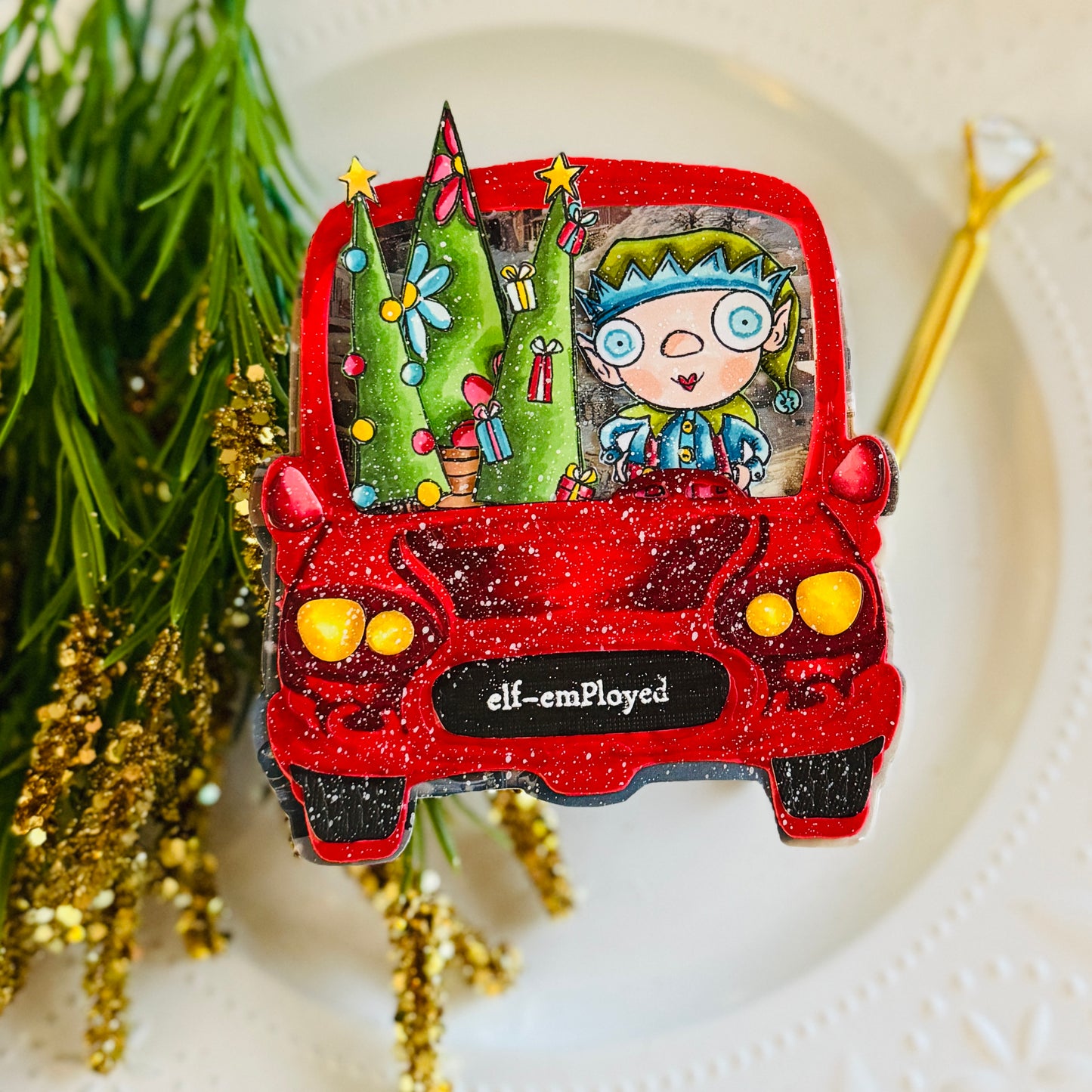 Twinkles & Tidings Stamp Collection