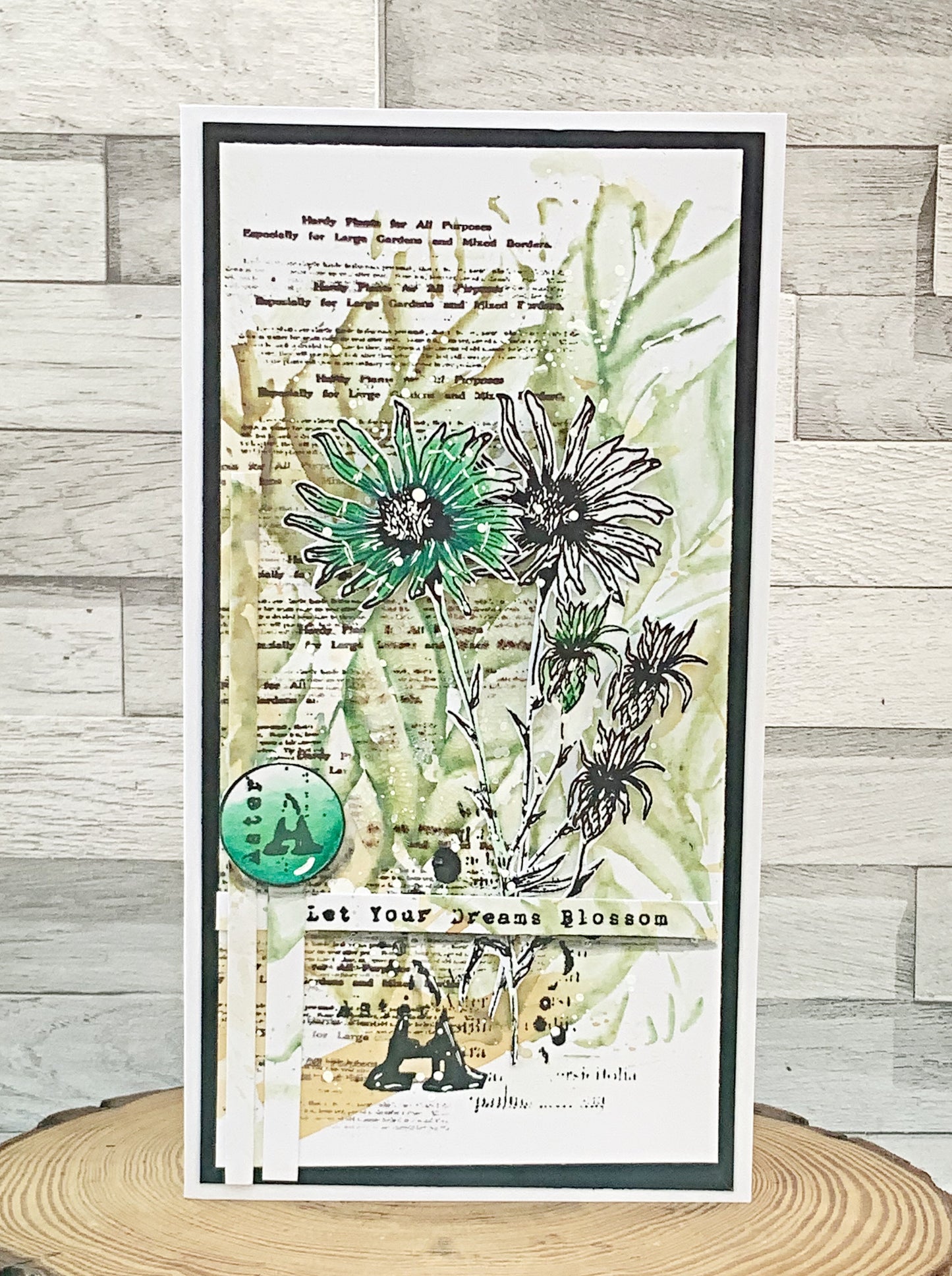 PC-155 - 6"x6" Stencil - Folium