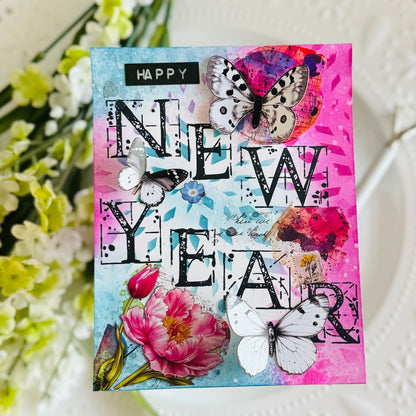 Inkblot Meadow Design Paper & Pollen Drift Ephemera Bundle