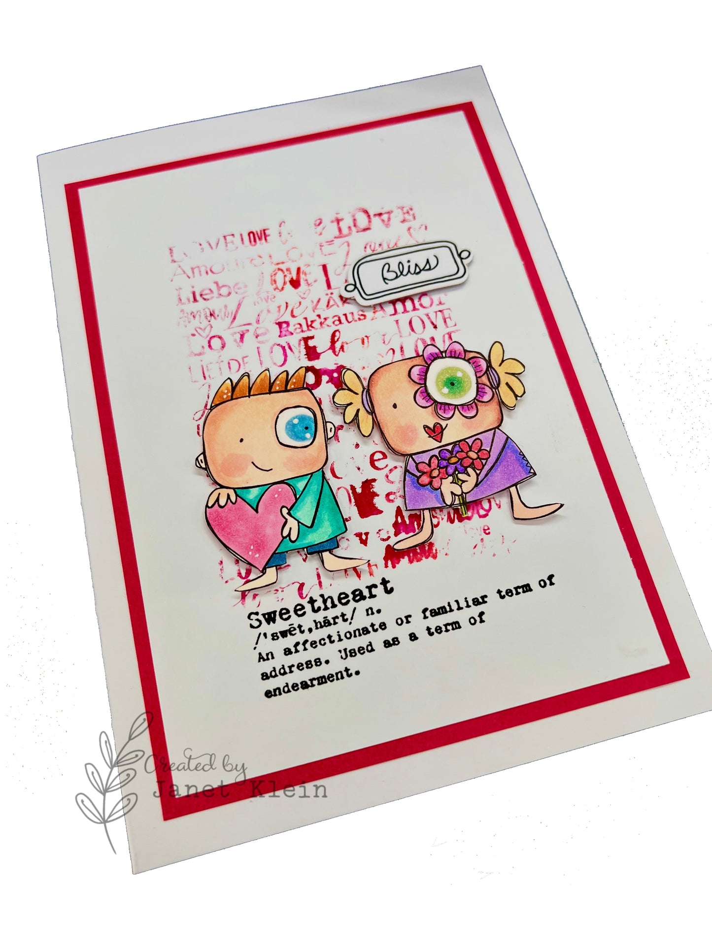 #931 - A7 Stamp Set - Mr & Mrs