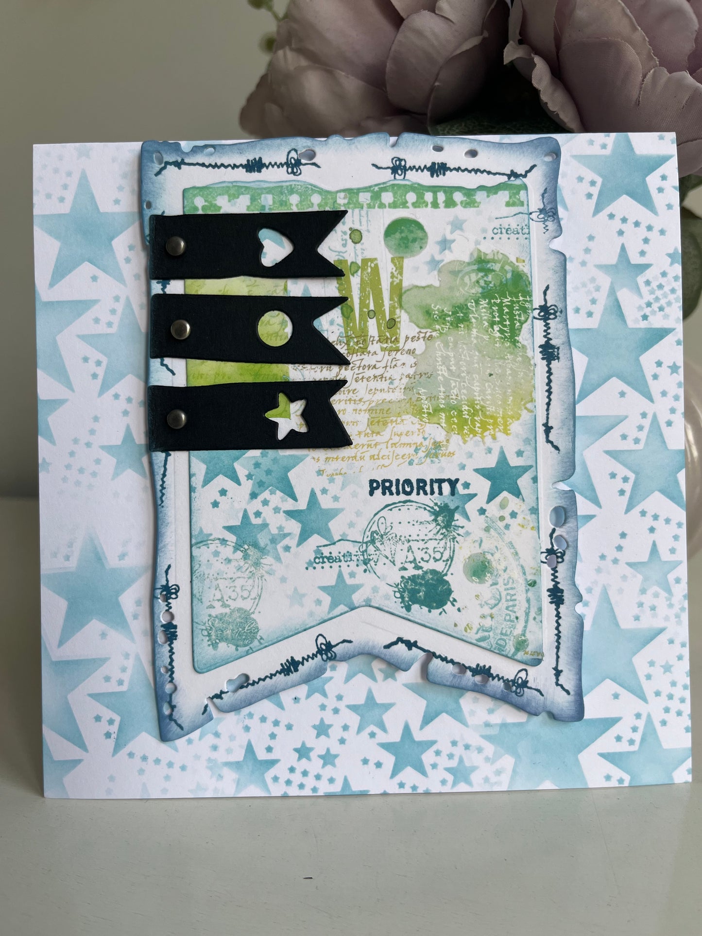 PC-126 - 6"x6" Stencil - Lotza Starz