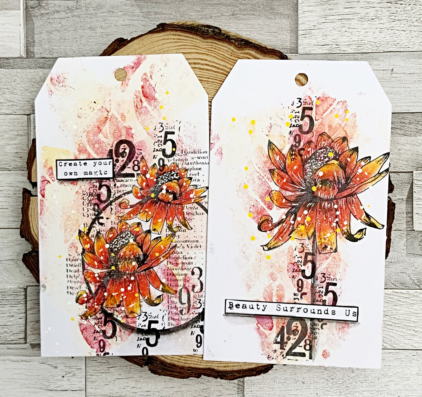 PC-155 - 6"x6" Stencil - Folium