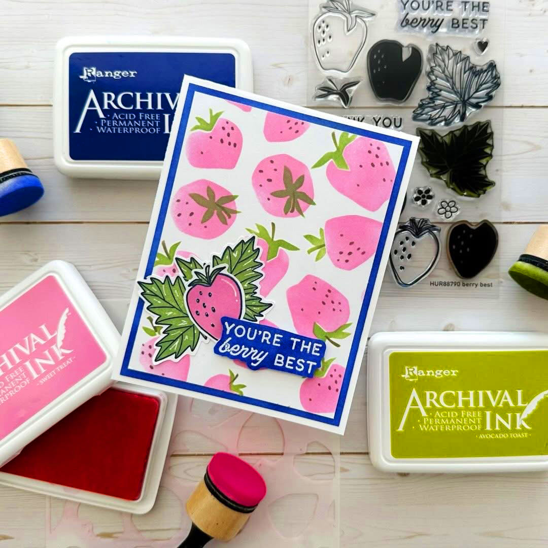Ranger Archival Ink Pad + Re-inker 2026 New Colours Complete Bundle