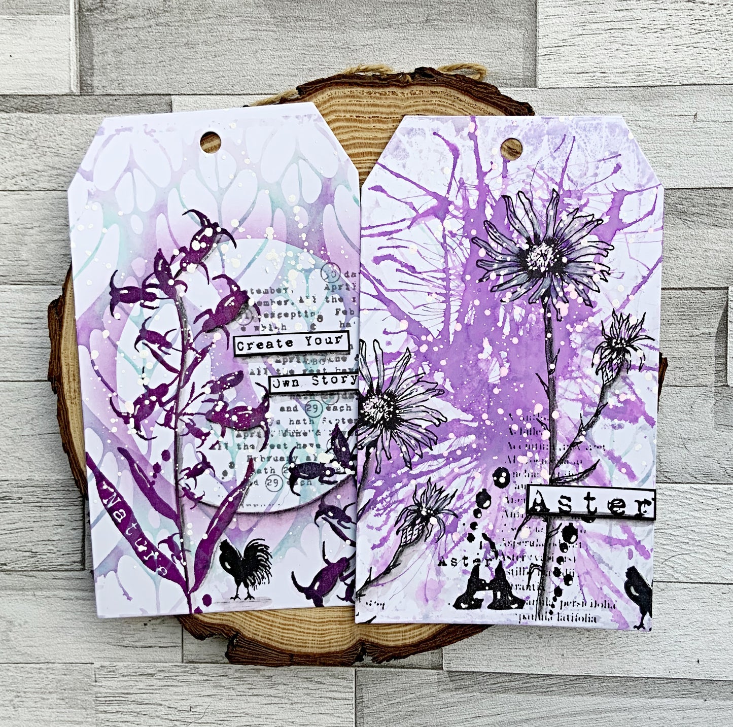 PC-155 - 6"x6" Stencil - Folium