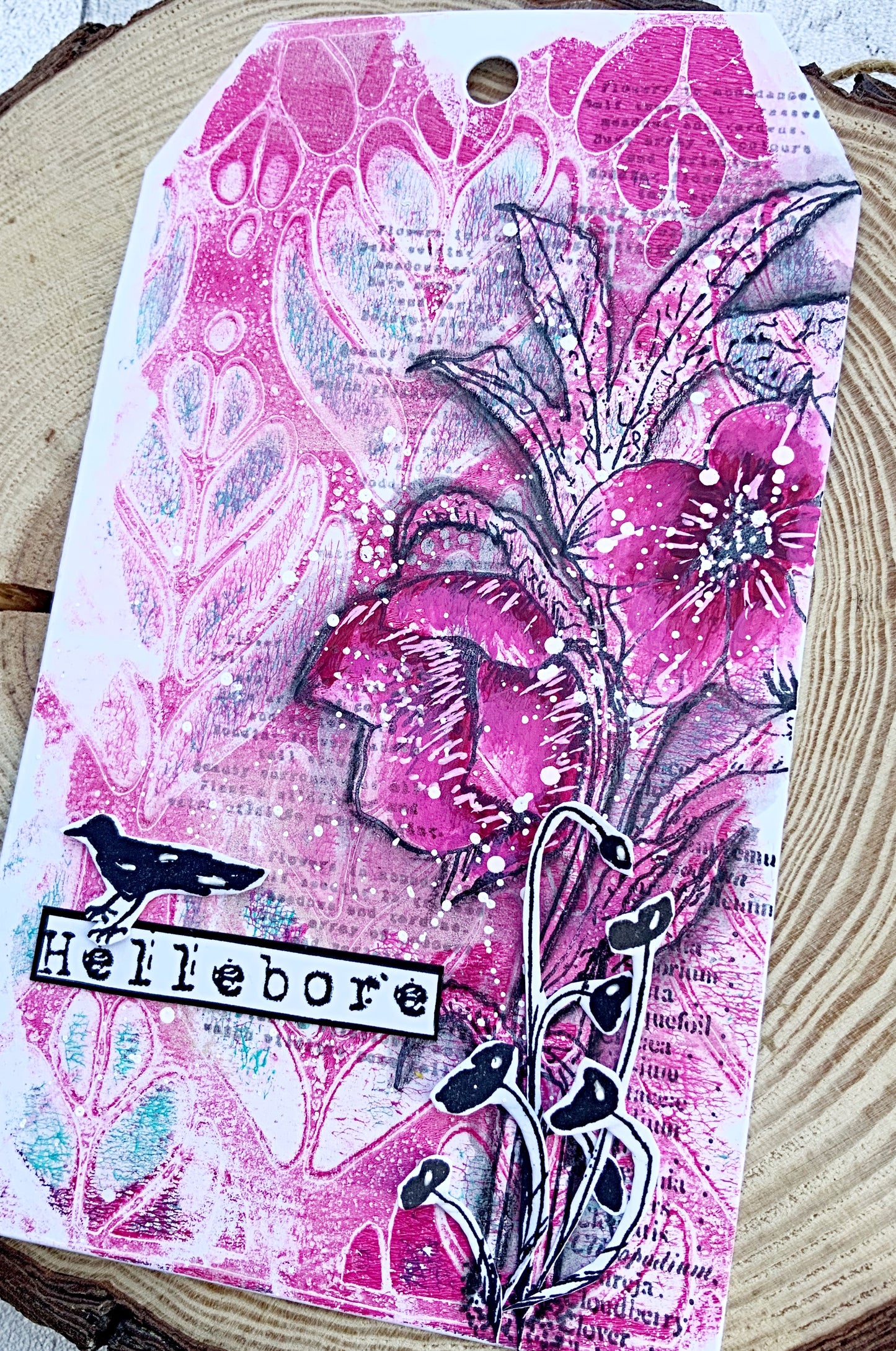 #178 - 6"x6" Stencil - Crisp Tulips