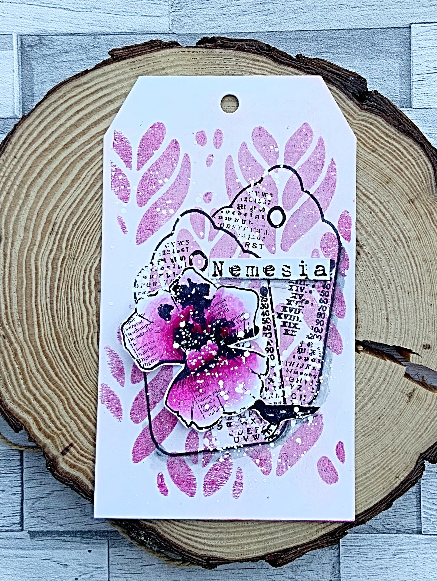 #178 - 6"x6" Stencil - Crisp Tulips