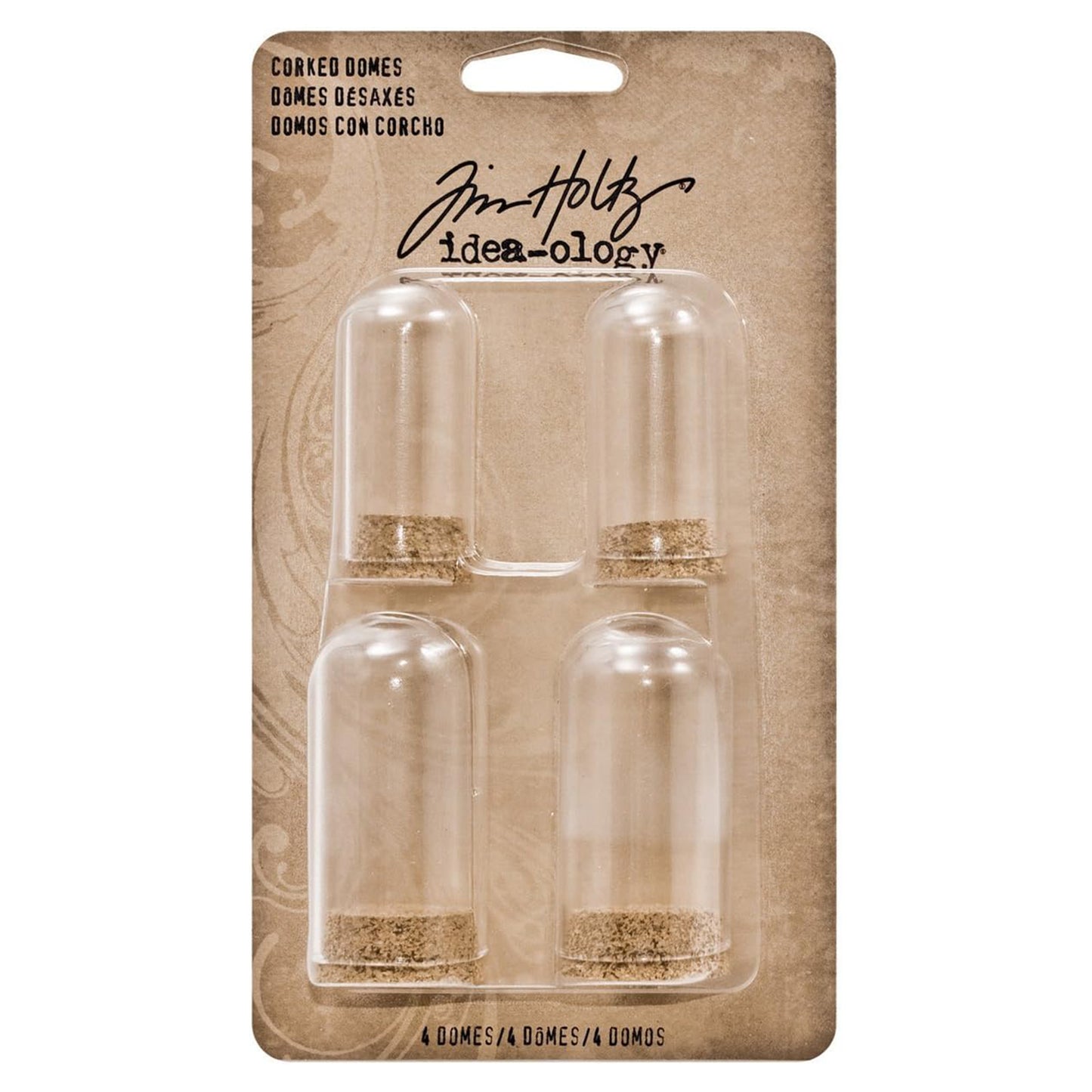 Idea-ology Tim Holtz Corked Domes (4pcs)