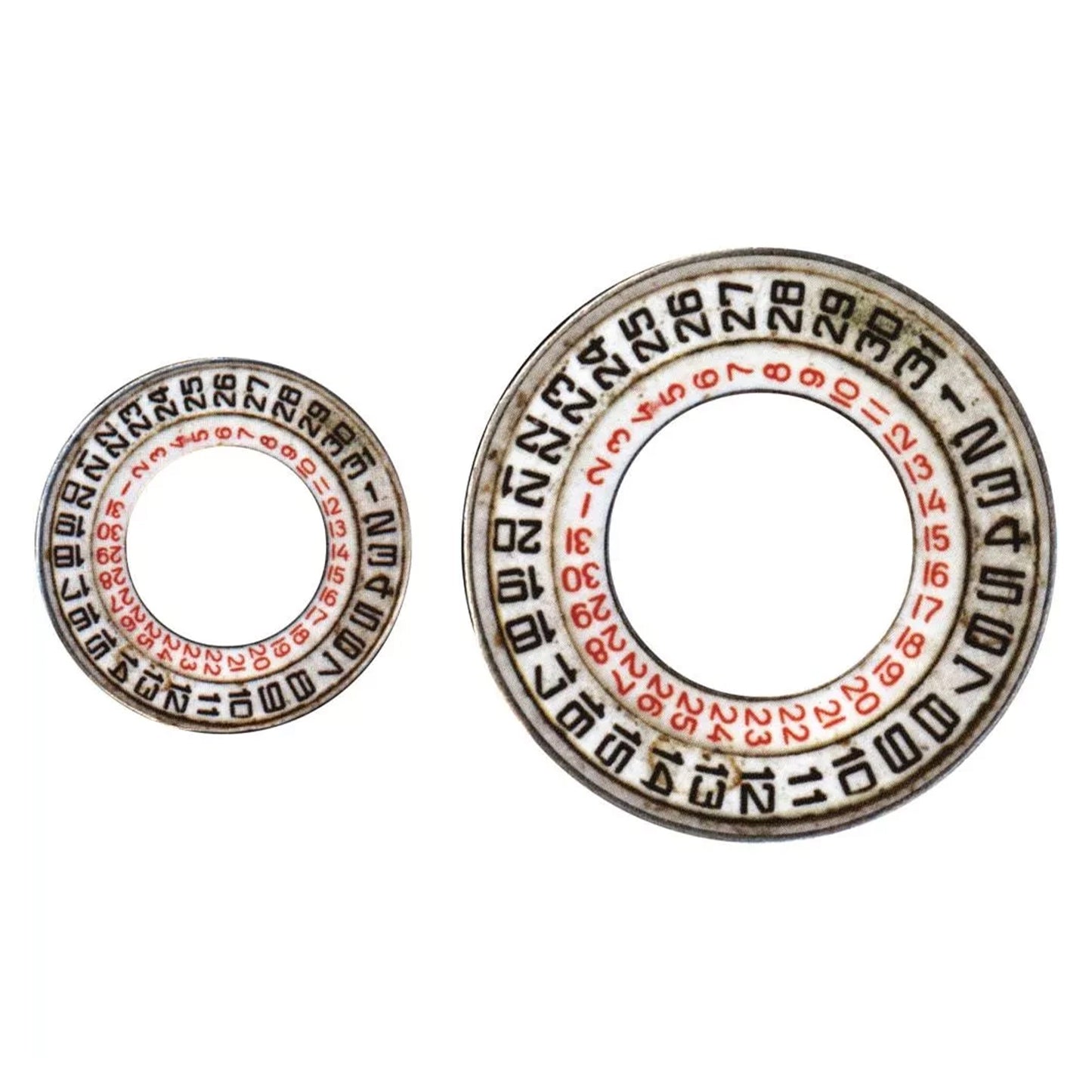 Idea-ology Tim Holtz Date Dials (2pcs)