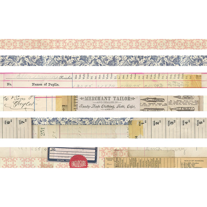 Idea-ology Tim Holtz Design Tape 6 Pcs - Merchant