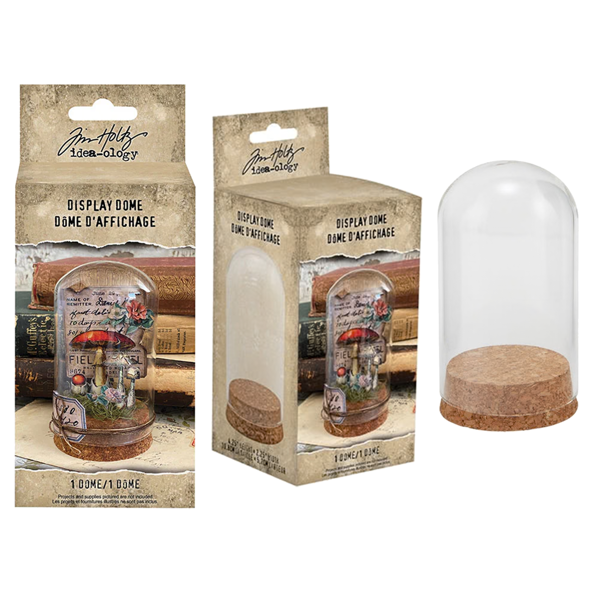 Idea-ology Tim Holtz Display Dome-1 Piece