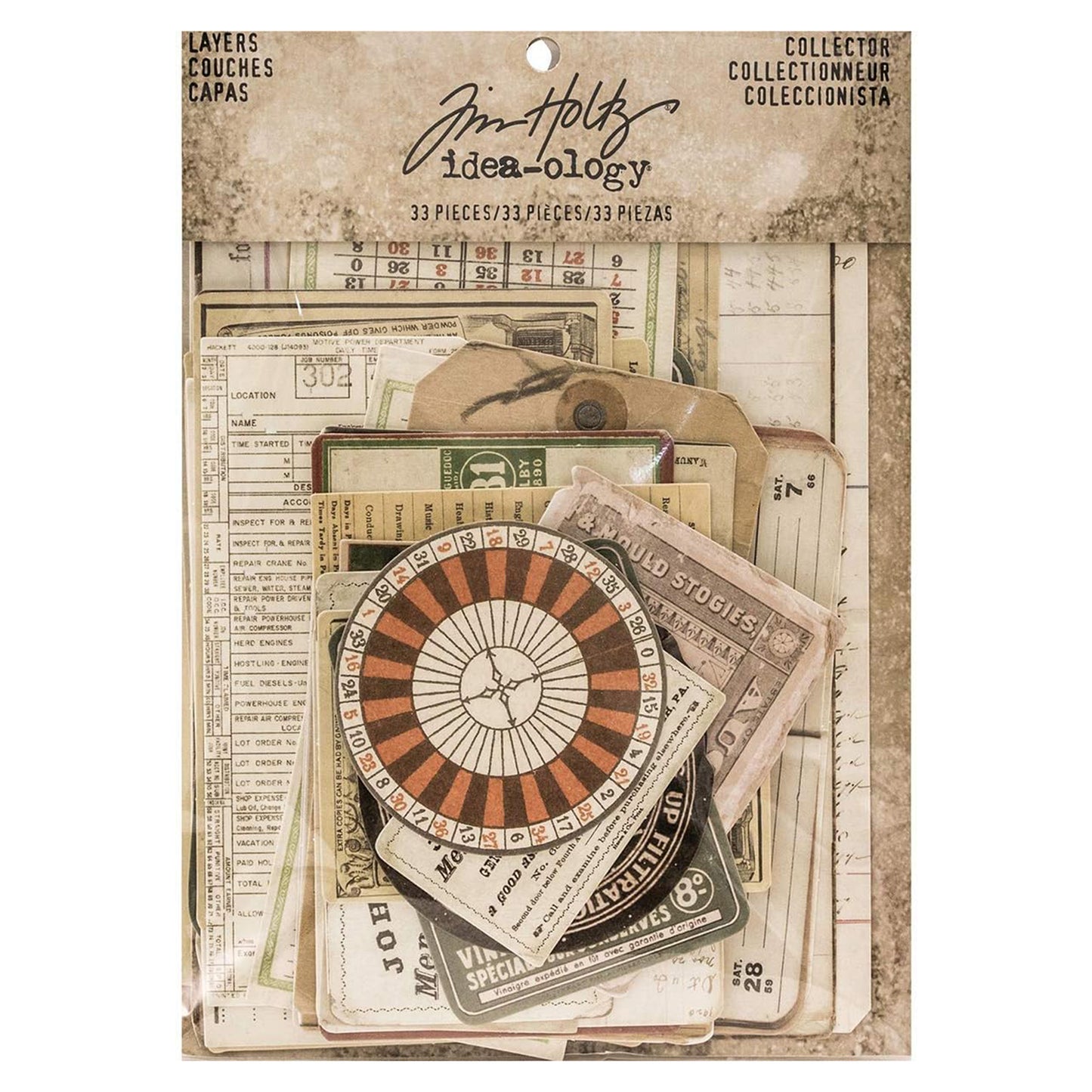 Idea-ology Tim Holtz Layers Collector (32pcs)