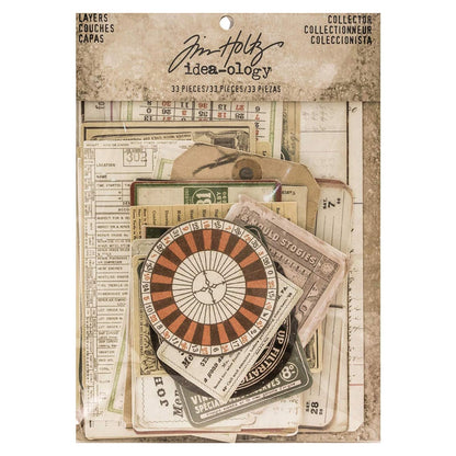 Idea-ology Tim Holtz Layers Collector (32pcs)