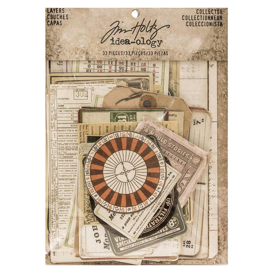 Idea-ology Tim Holtz Layers Collector (32pcs)
