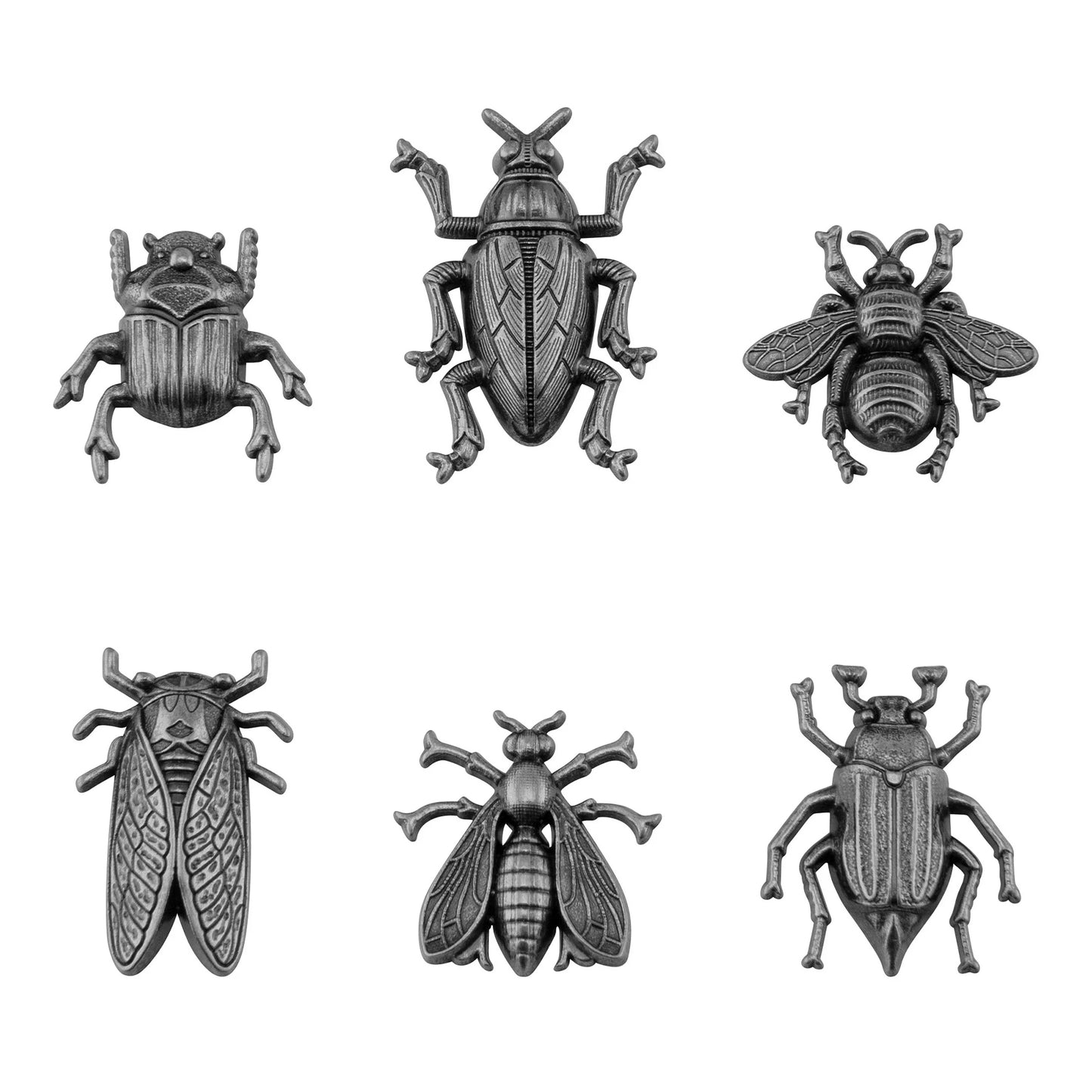 Idea-ology Tim Holtz Metal Adornments 5 Pcs - Entomology