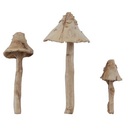 Idea-ology Tim Holtz Resin Toadstools 3 Pcs - 1.25" To 2.5"