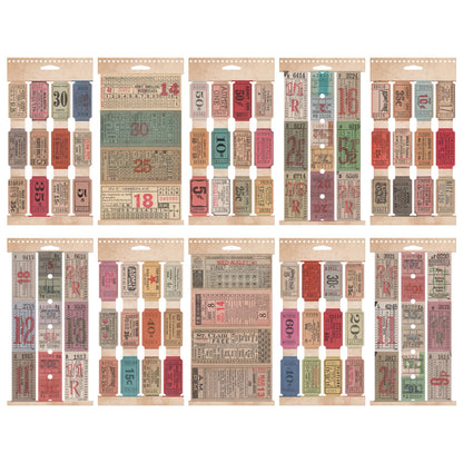 Idea-ology Tim Holtz Ticket Book 104 Pcs -Ticket Book