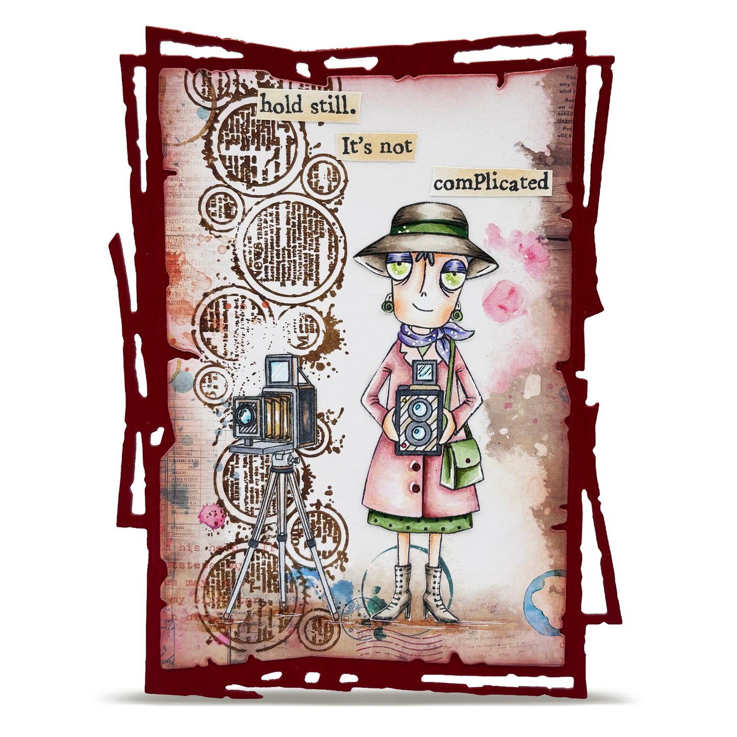 Janet Klein Through the Lens Stamps Bundle - Ship from 16th April