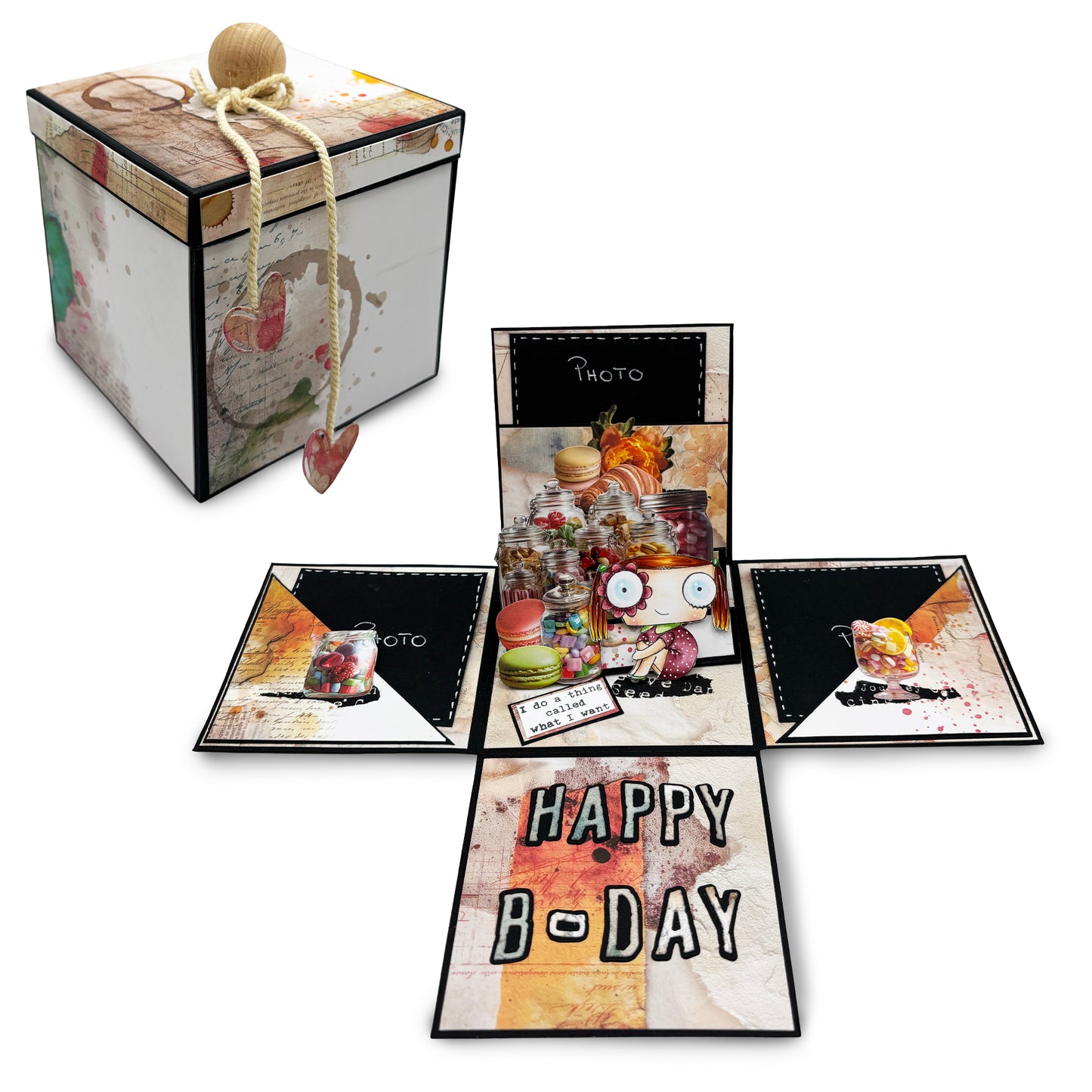 Die-cutting Dies #36 Spell It Out + Matching Stamp Spelling Spectacle