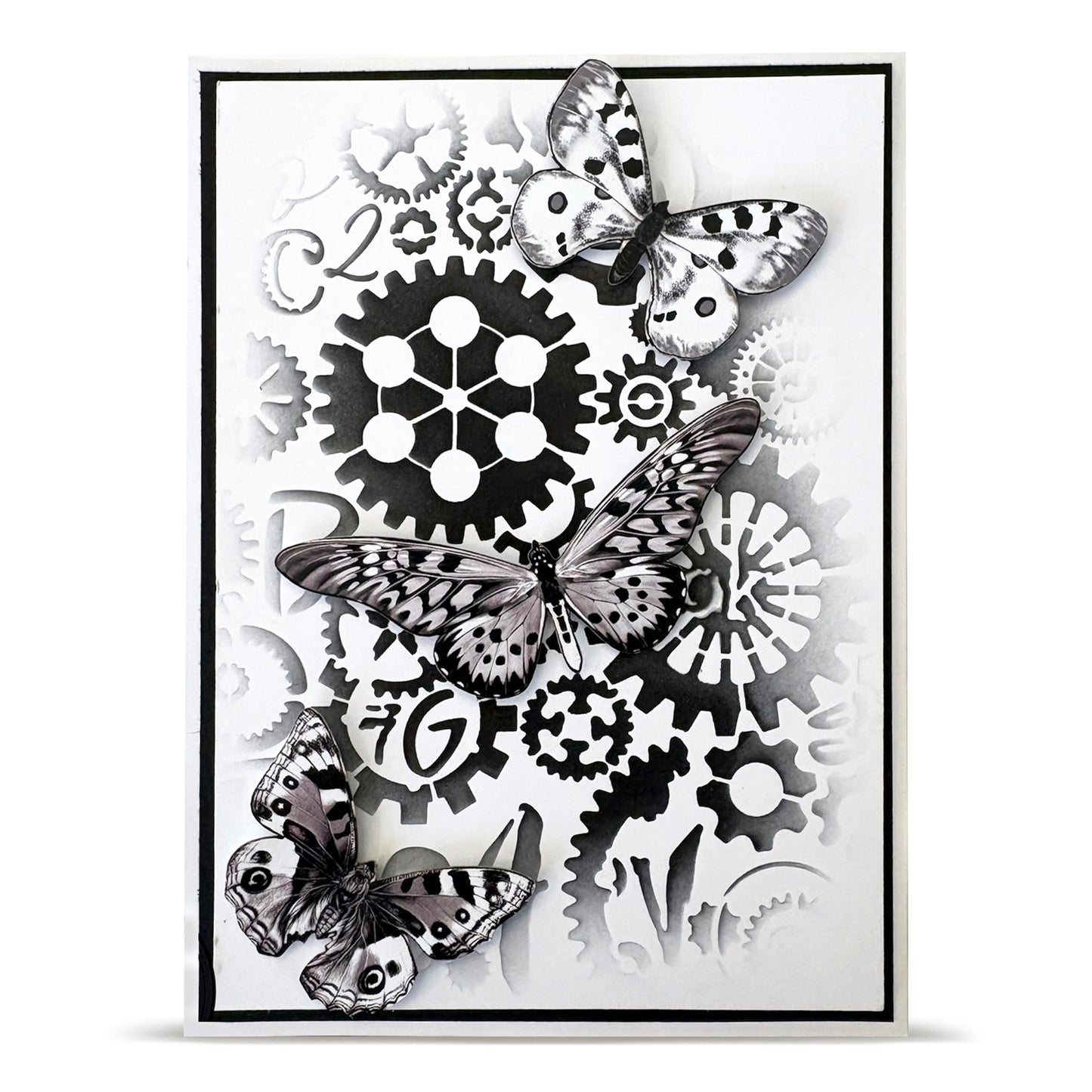 PC-270 - 6x6 (inch) Stencil - Steamheart