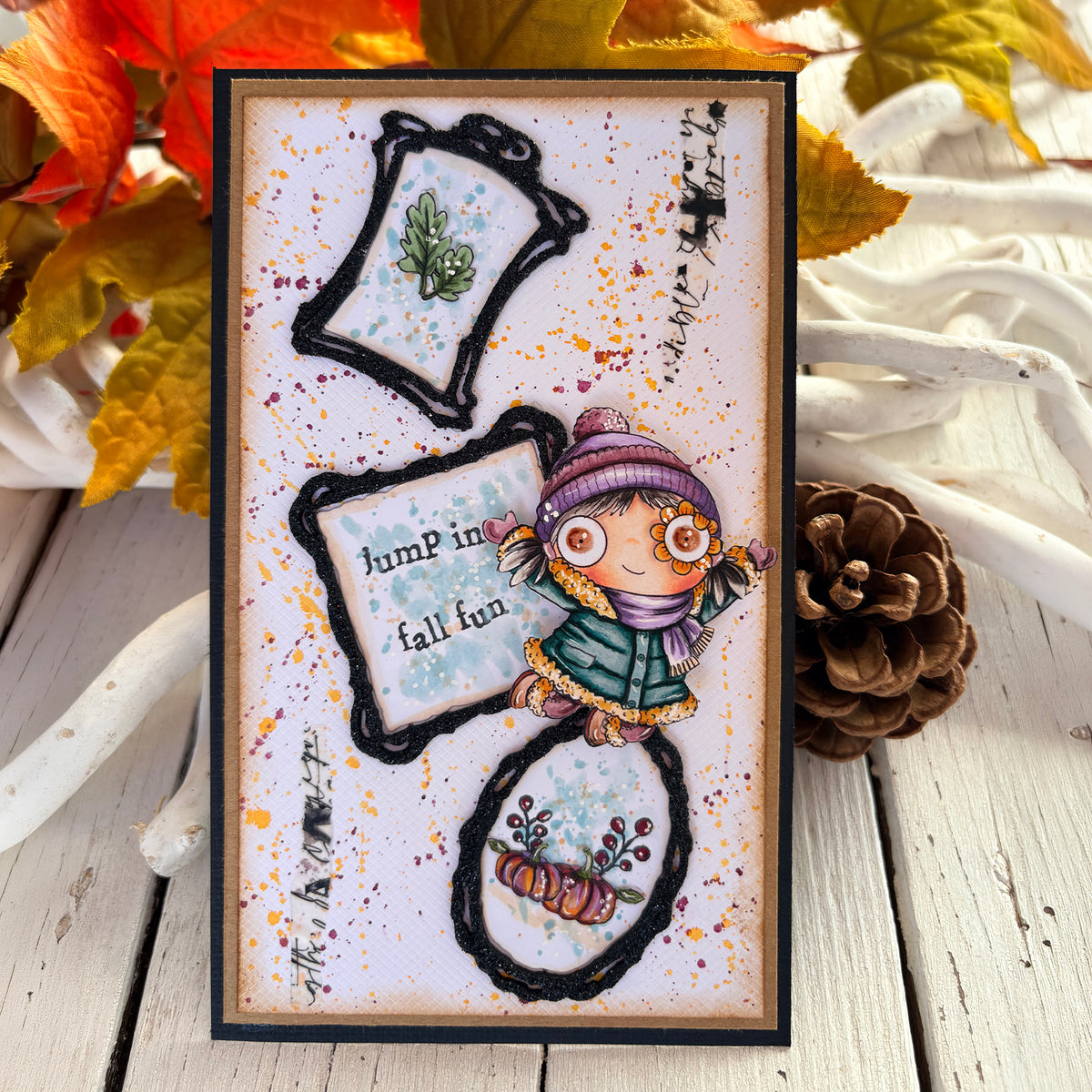 TP-1512 - A7 Stamp Set - Leaf It Up