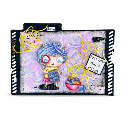 TP-1502 - A7 Stamp Set - Yarn Love