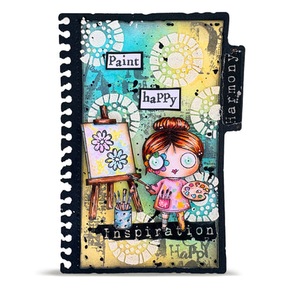 TP-1500 - A7 Stamp Set - Paint Happy