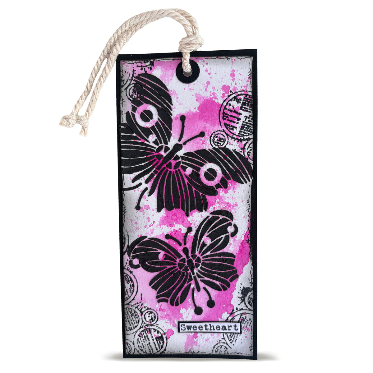 PC-274 - 6x6 (inch) Stencil - Prendre Son Envol