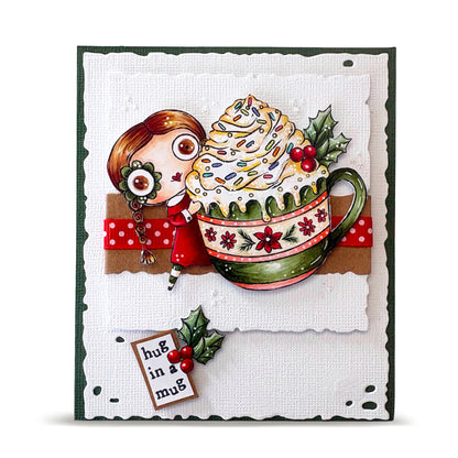 Janet Klein Season Of Sparkle Stamps Bundle + Free Poster & Bio Cards