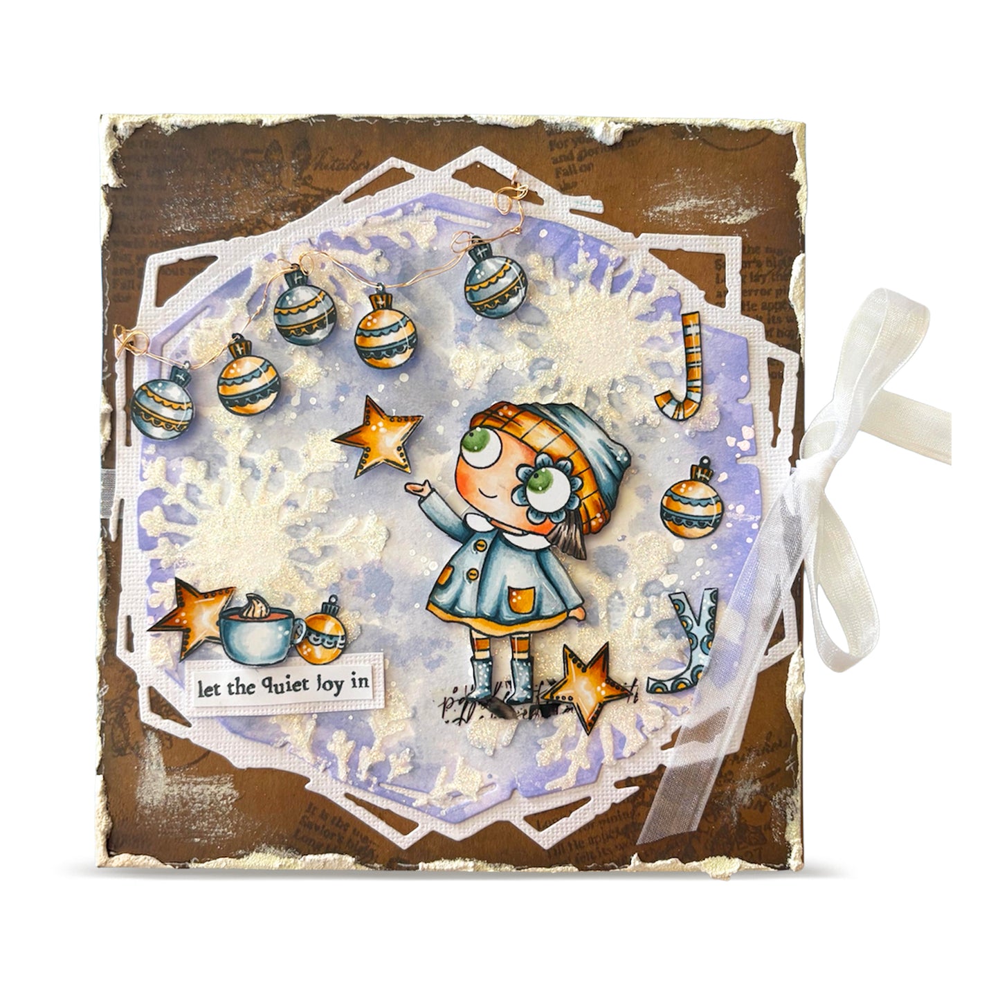 Janet Klein Season Of Sparkle Stamps Bundle + Free Poster & Bio Cards
