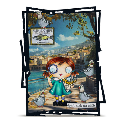 #TP-1325 - A7 Stamp Set - Fish ‘n Chips