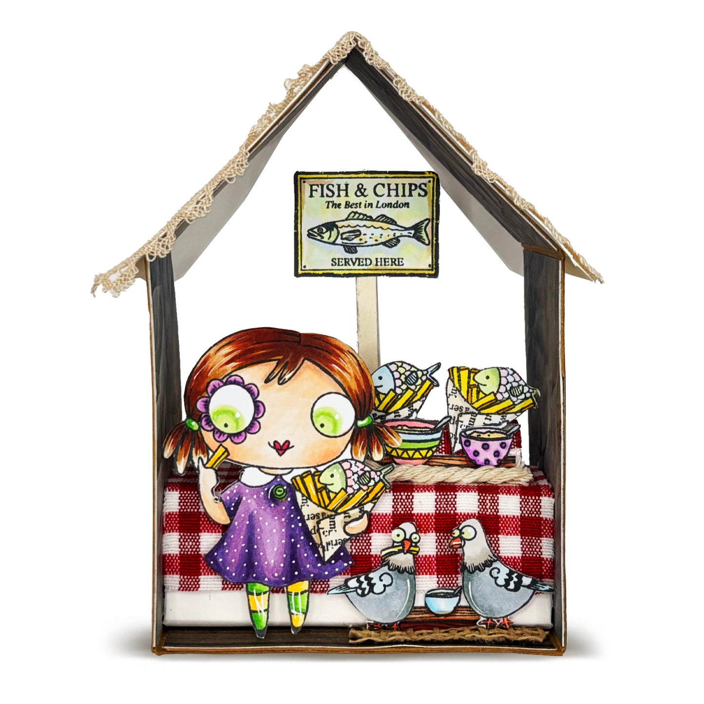 #TP-1325 - A7 Stamp Set - Fish ‘n Chips