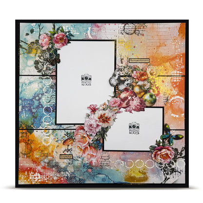 #PA-44 - 12 x 12 (inch) Design Paper - Canvas Play