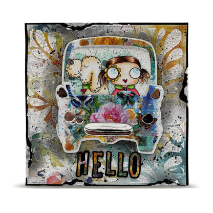 #MT-145 -  Washi Tape - Flora Whispers (Layer-It-Up!)