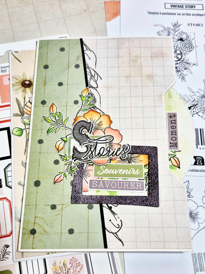 Les Ateliers De Karine Vintage Journal Complete Collection