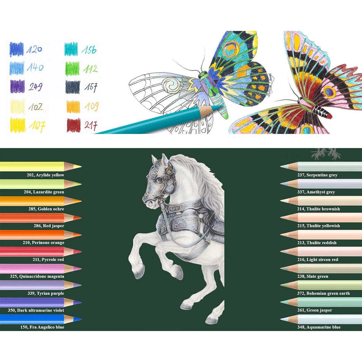 Faber Castell Coloured Pencils Polychromos Tin (20 pcs) ~ Ship from end Sept