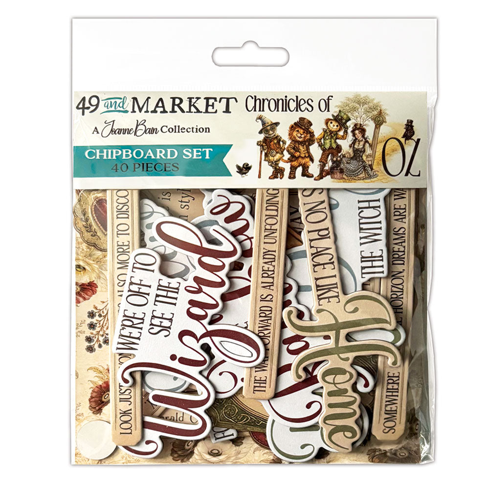 49 And Market Chronicles of Oz Chipboard Set
