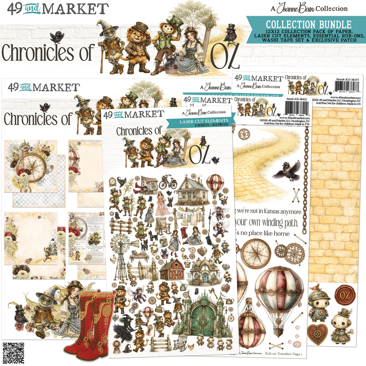 49 And Market Chronicles of Oz Bundle Set with Patch