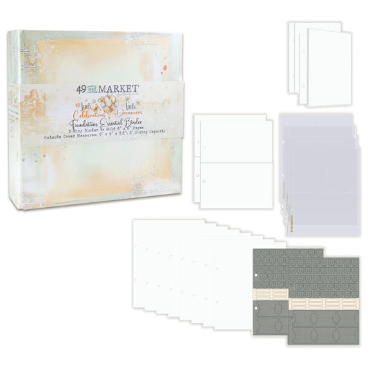 49 and Market Little Dreamer / Little Celebrations Foundations Binder Album Kit