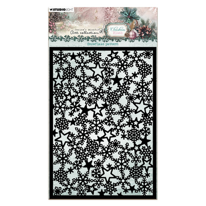 Studio Light Jenine's Mindful Art Christmas Blush - Mask Snowflake Pattern