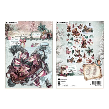 Studio Light Jenine's Mindful Art Christmas Blush - Paper Elements
