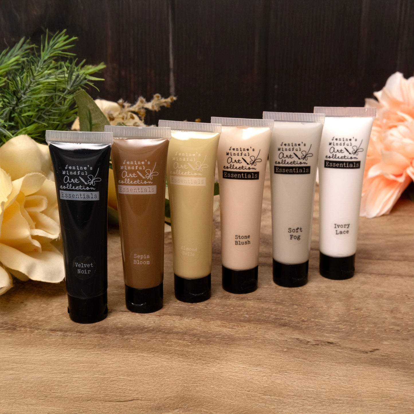 Studio Light Jenine's Mindful Art Acrylic Paint Smoke & Stone