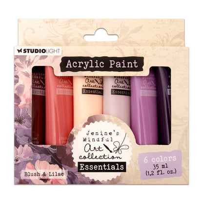 Studio Light Jenine's Mindful Art Acrylic Paint Blush & Lilac