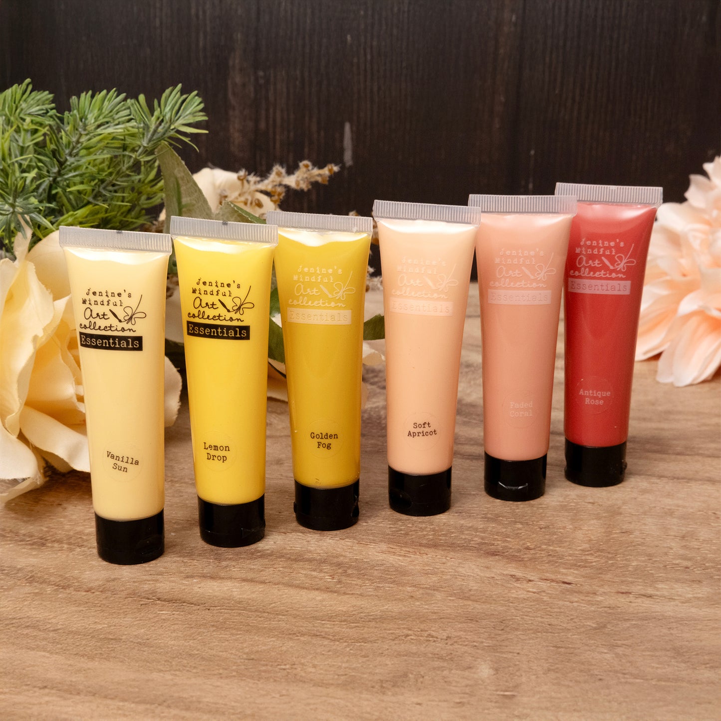 Studio Light Jenine's Mindful Art Acrylic Paint Amber & Rose