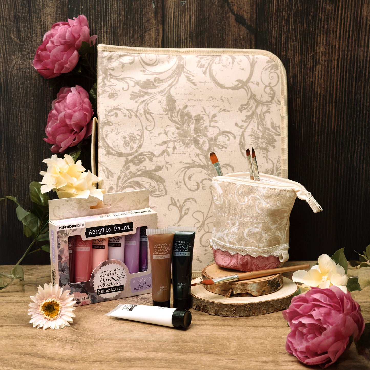 Studio Light Jenine's Mindful Art Pencil Case Pop-up Pencil Case