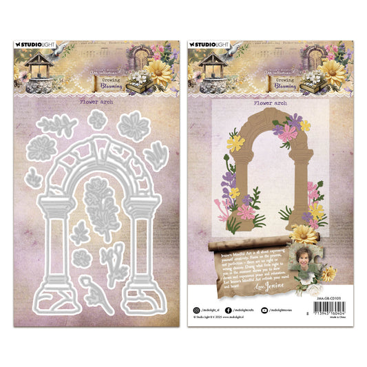 Studio Light Jenine's Mindful Art - Growing & Blooming - Cutting Die - Flower Arch