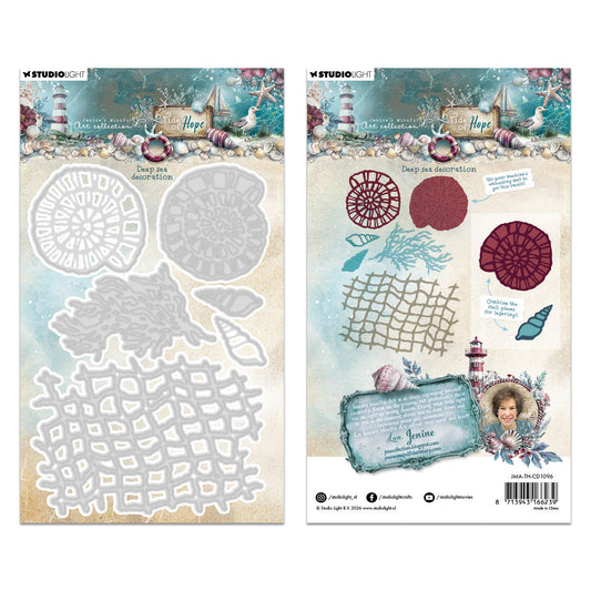Studio Light JMA Cutting Die Deep sea decoration Tide of Hope