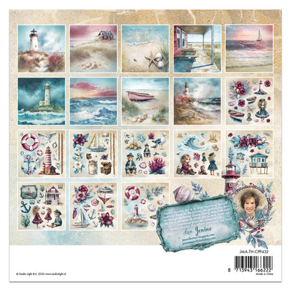 Studio Light JMA Collage Paper Pad Backgrounds & Elements Tide of Hope